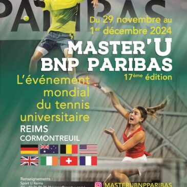 Communiqué de presse du  17ème Master’U BNP Paribas.